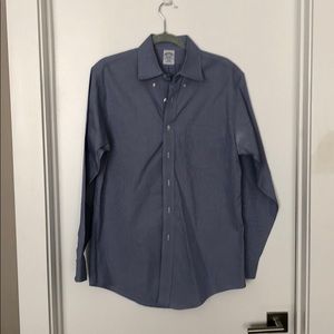 Brooks Brothers men’s blue button down shirt